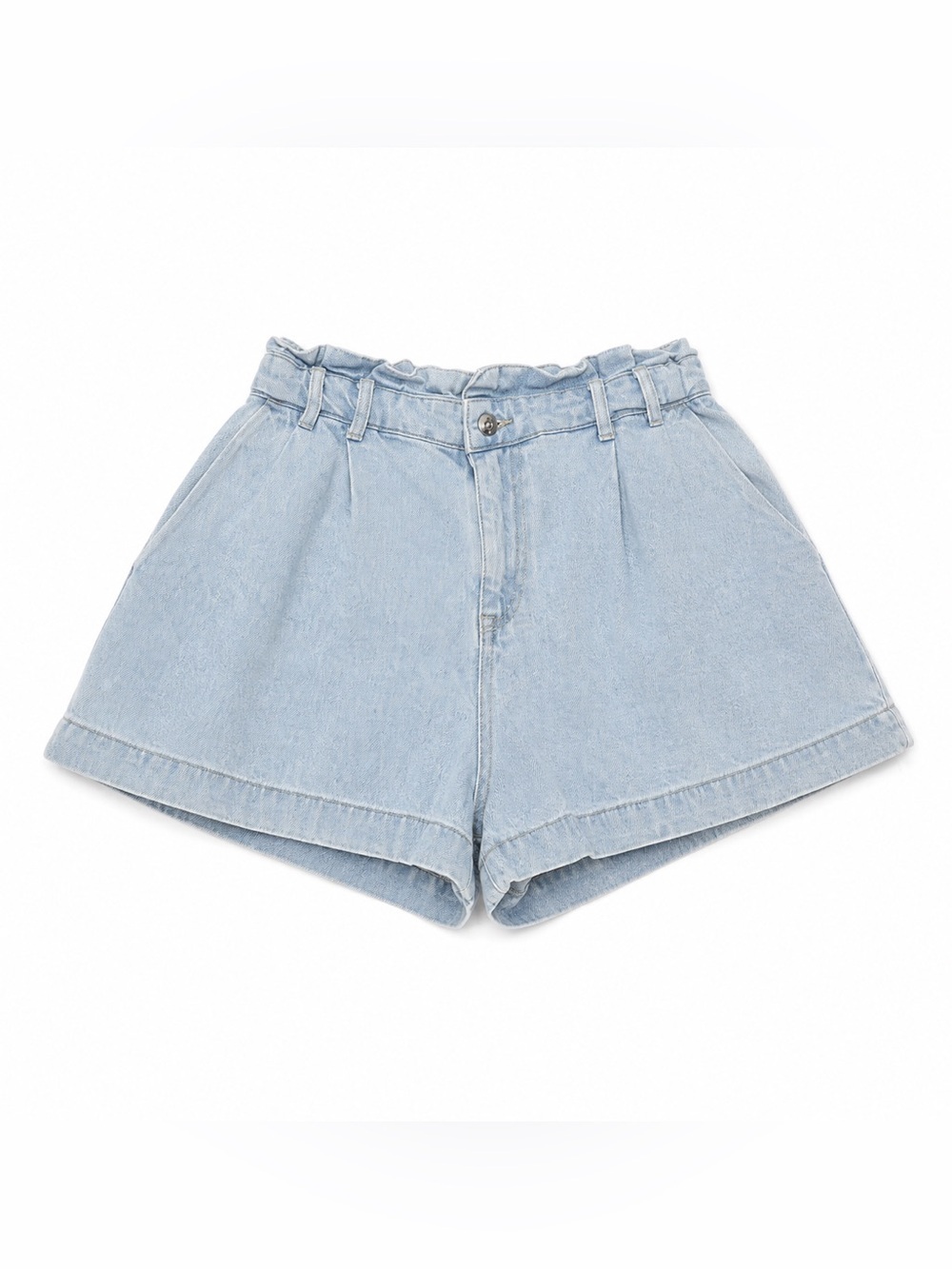 Zara Light Blue Jean Shorts